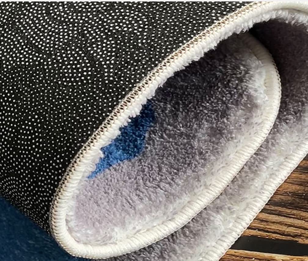 Soft Wool Modern Abstract Area Rugs for Living Room