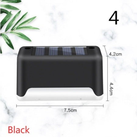 New Upgrade Waterproof LED Solar Fence Lamp Solar Deck Lights Solar Step Light