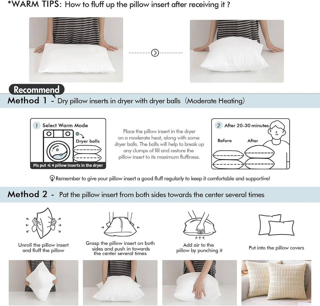 Decorative Pillow Insert