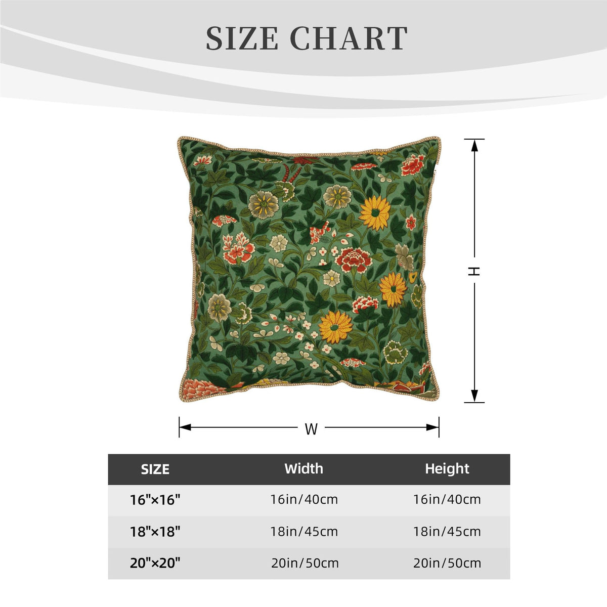 Velvet Animal & Floral Print Pillow Covers