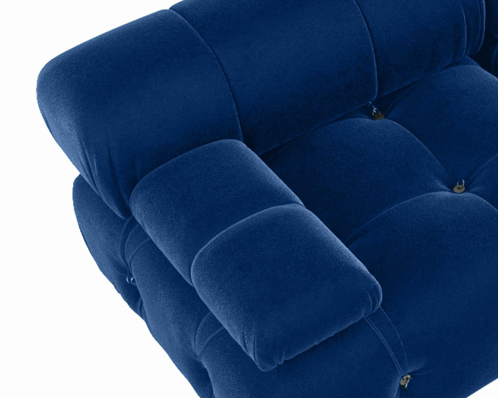 JACH Black Modular Sectional Sofa