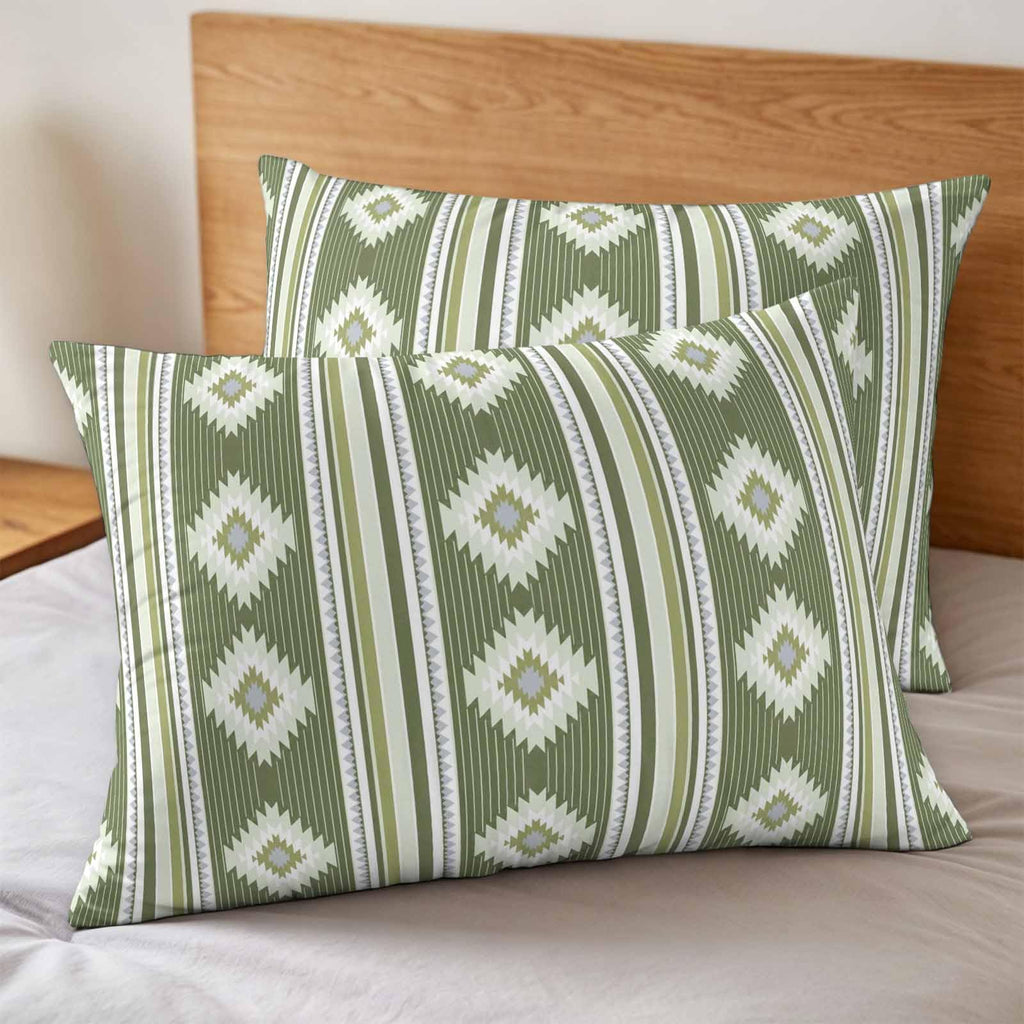 3 Pieces Duvet Cover Queen Bedding Sets Western Ethnic Brown Geometric Luxury Soft