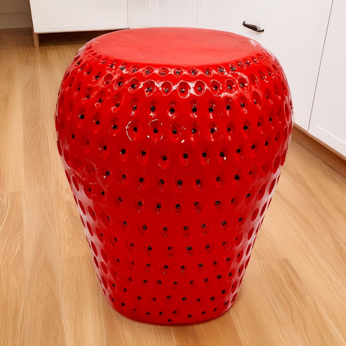 Fruit-Inspired Stool,End Table:Multi-Functional Furniture–as Seating,Stylish Side Table,Home Decor Plant Stand (Yellow Lemon, Inches, 14.17, Inches, 12.60, Inches, 12.60)