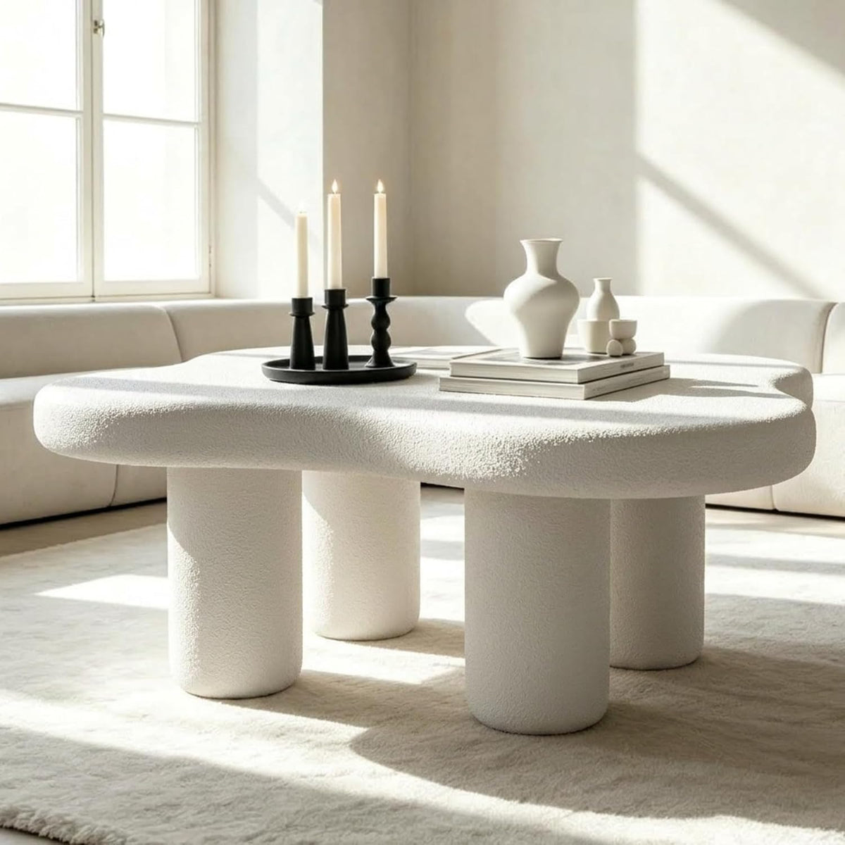 Cloud-Shaped Coffee Table