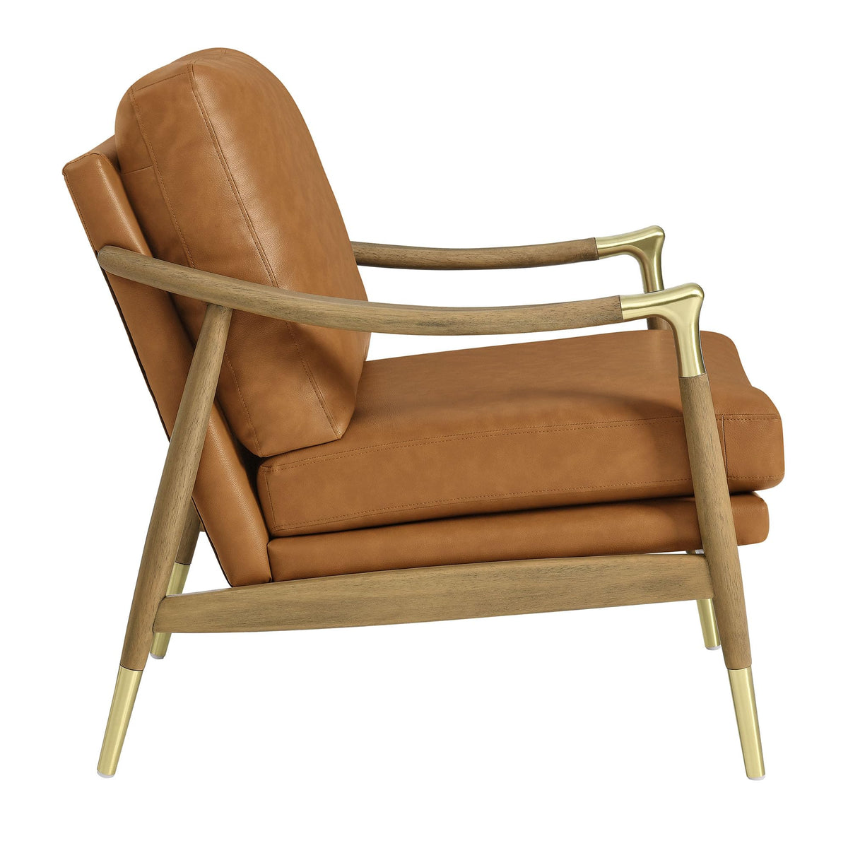 Modway Langford Stain-Resistant Performance Velvet Armchair – Mid Century Modern