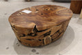 Warm Teak Slice Coffee Table
