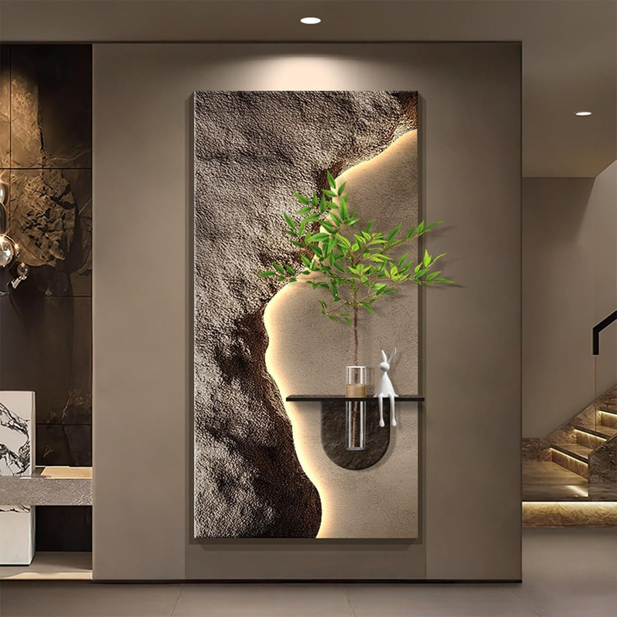 3D LED Wall Sculpture with Remote