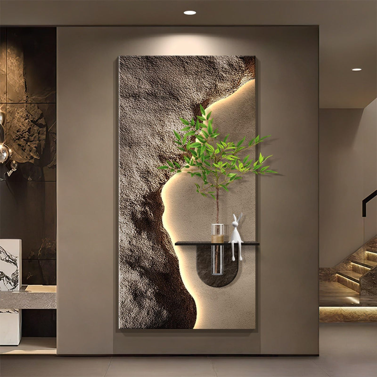 3D LED Wall Sculpture with Remote