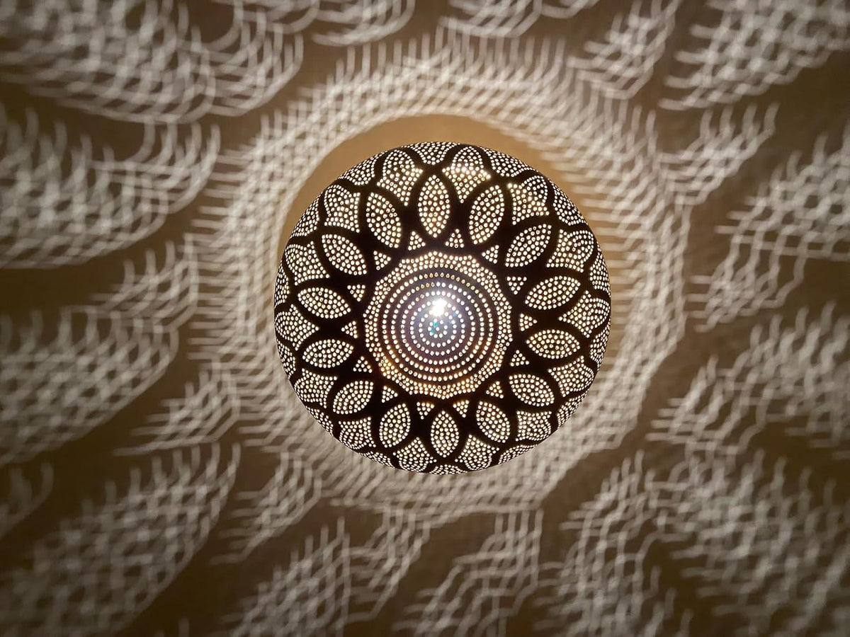 Moroccan Brass Pendant Light