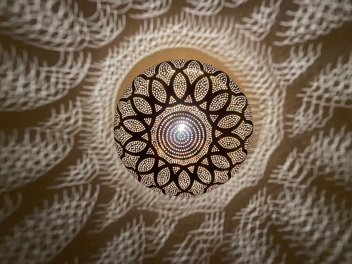 Moroccan Brass Pendant Light