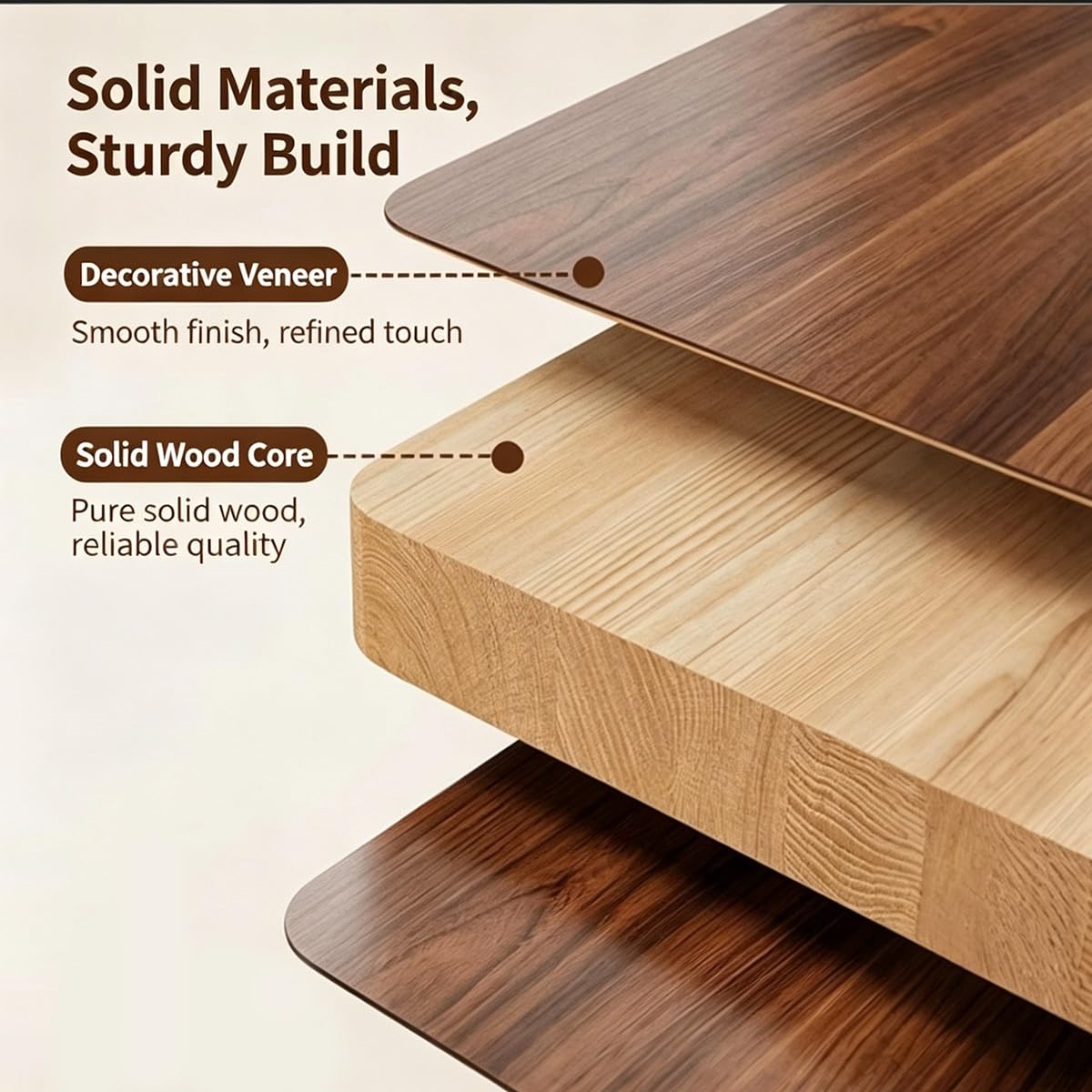 3‑in‑1 Lift‑Top Coffee‑Table with Storage Drawers & Rolling Casters