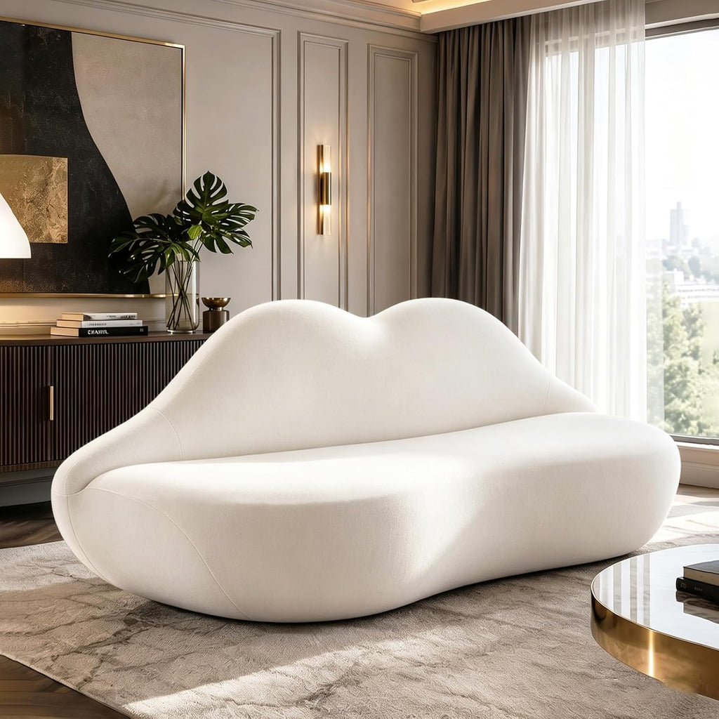 Red Lip Sofa Beauty Salon Clothing Store Rest Area Reception Alien Internet