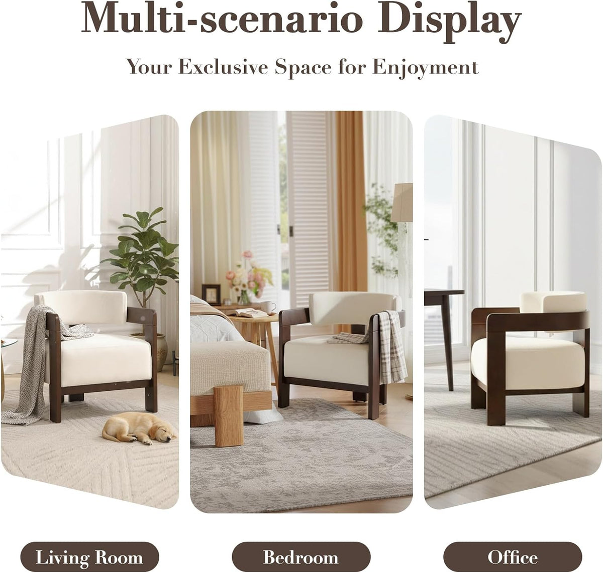 Ya-Home Modern Accent Chair Set of 2