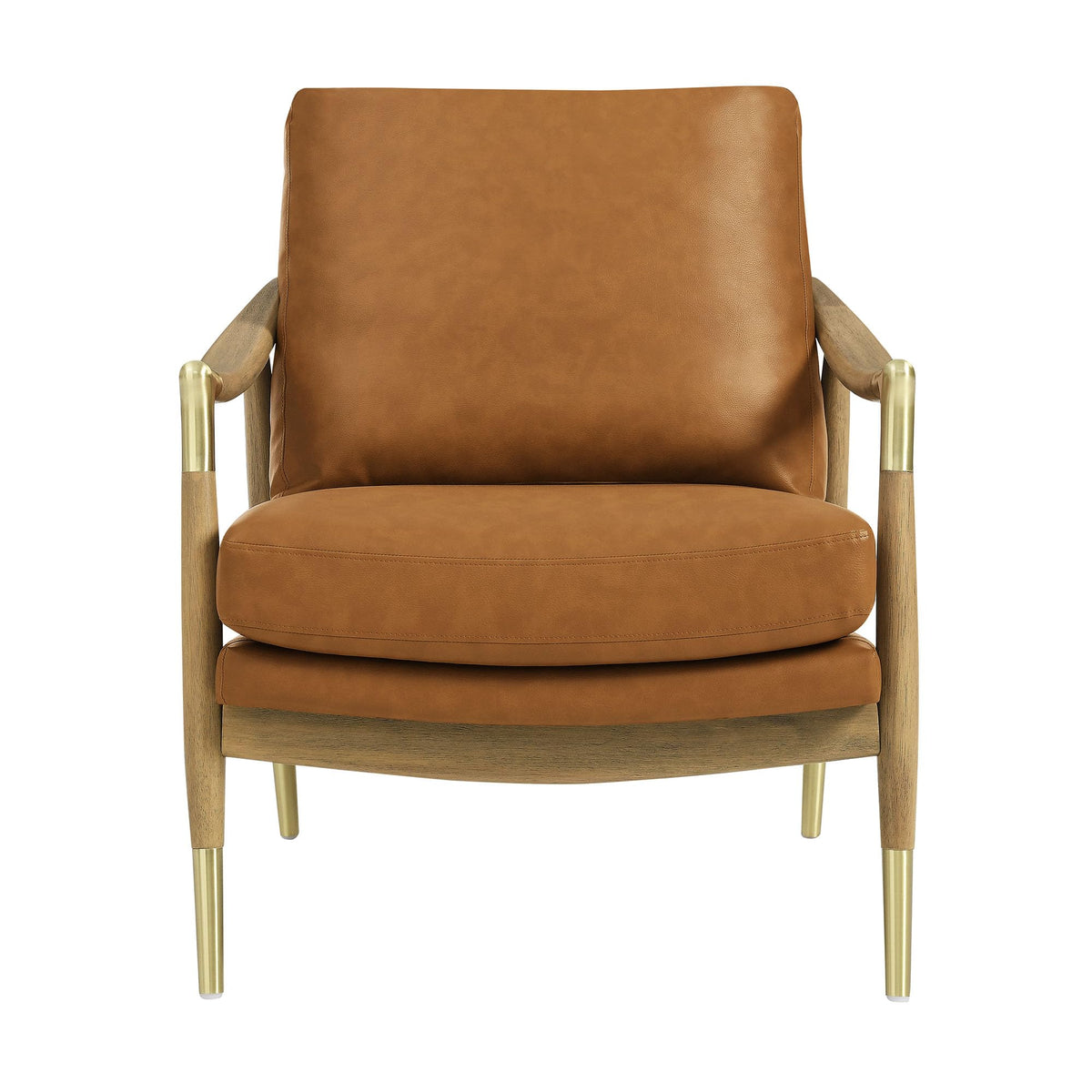 Modway Langford Stain-Resistant Performance Velvet Armchair – Mid Century Modern