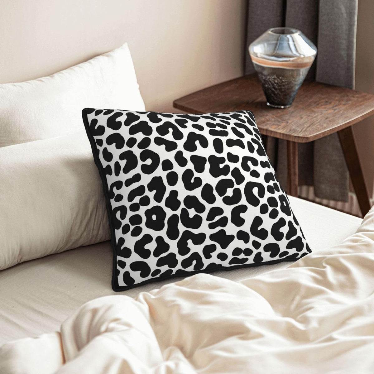 Velvet Animal & Floral Print Pillow Covers