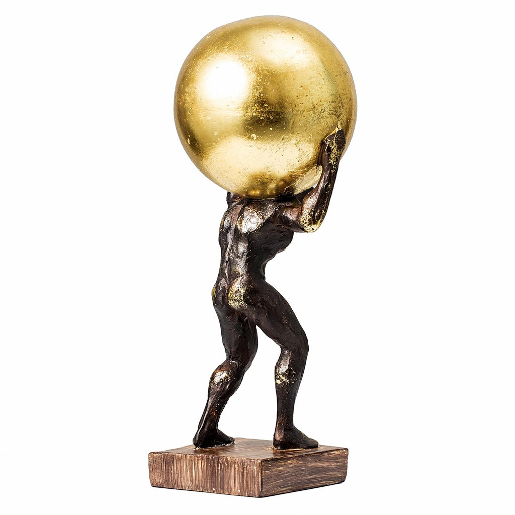 Sisyphus Resin Sculpture
