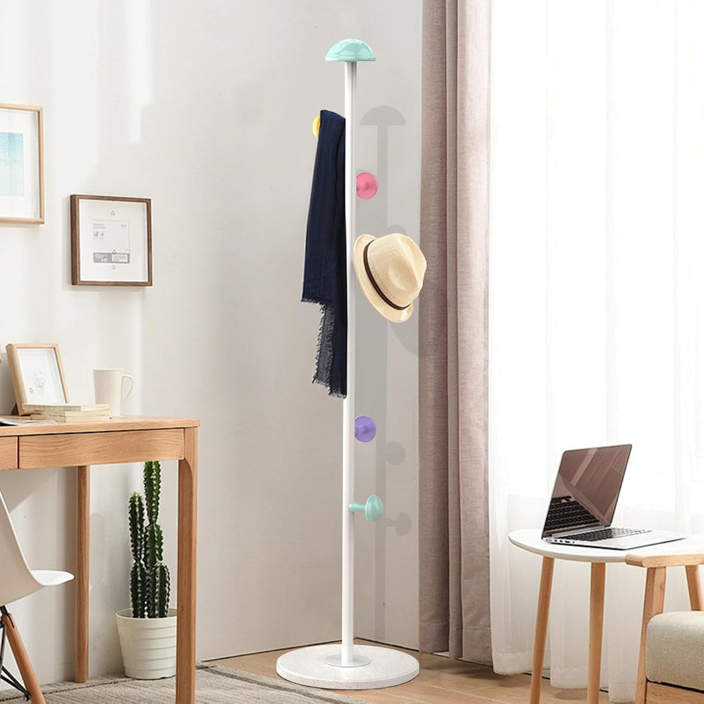 Mushroom-Hook Modern Coat Rack