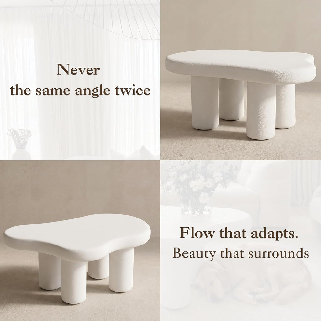 Cloud-Shaped Coffee Table