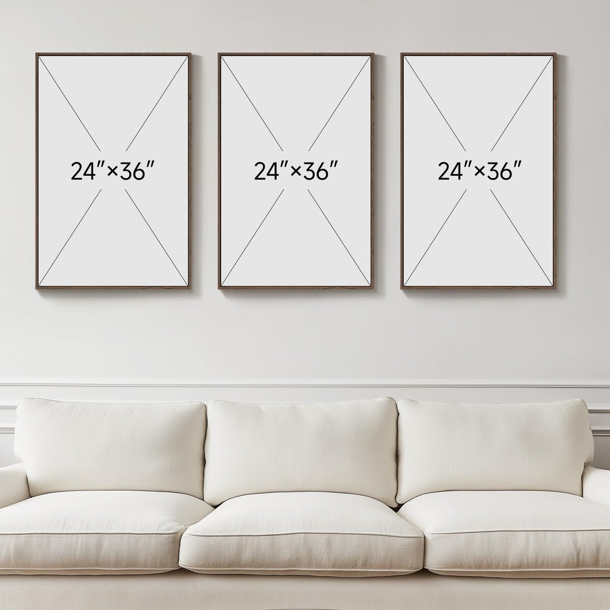 Framed 3D Textured Abstract Wall Art