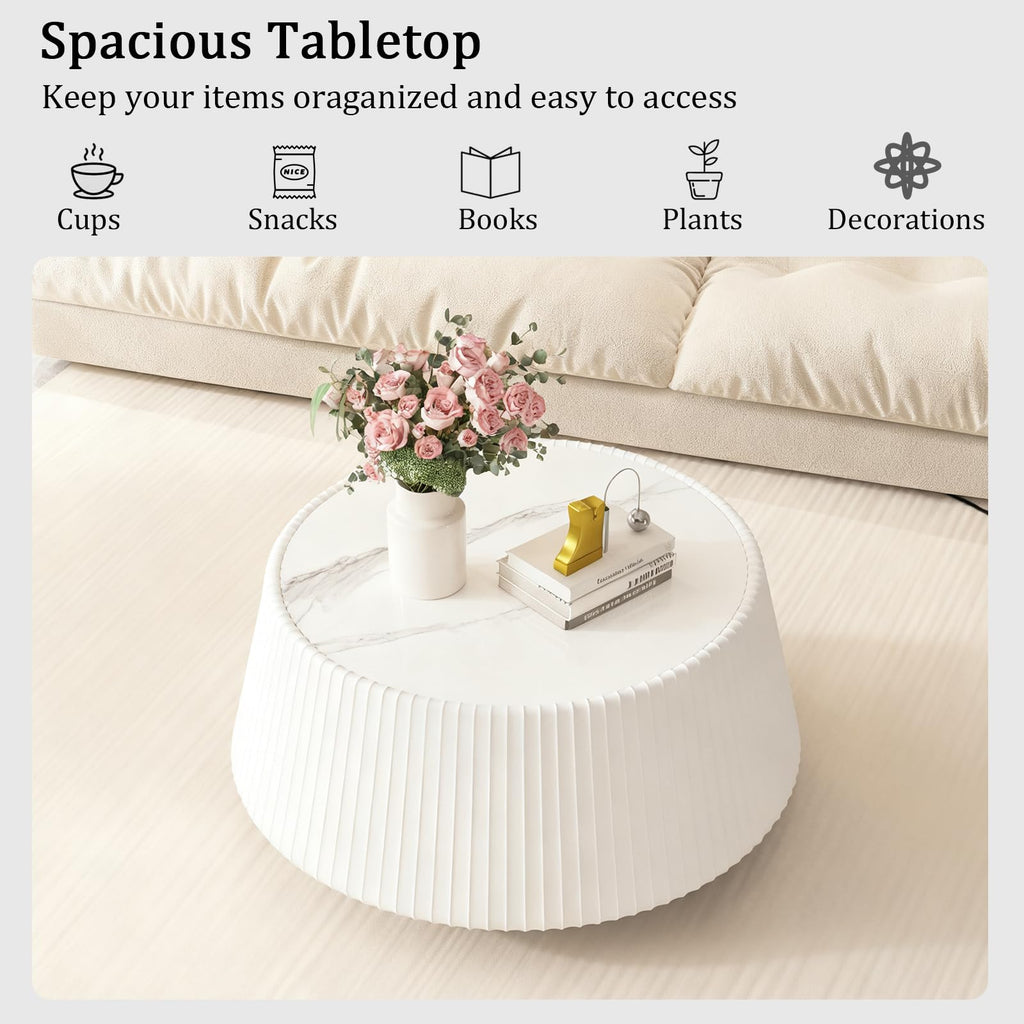 Black Drum Nesting Coffee Table Set
