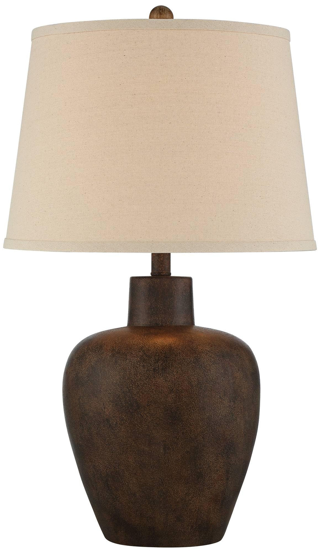 Glenn 27" Tall Table Lamps Set of 2 Terra Cotta Farmhouse Southwest Rustic