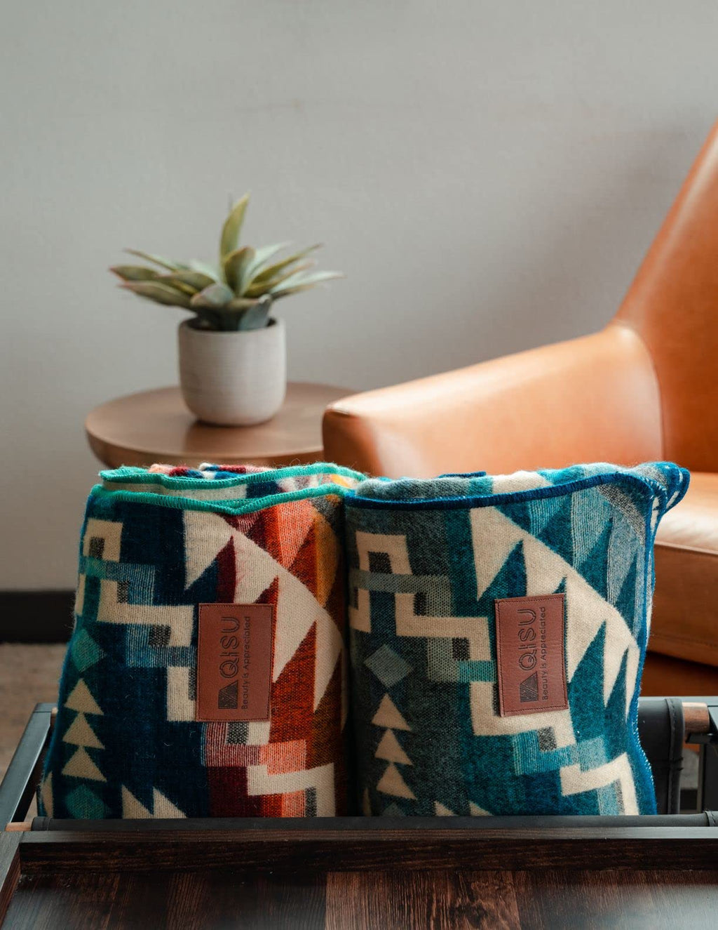 Handmade Ecuadorian Wool Throw Blanket