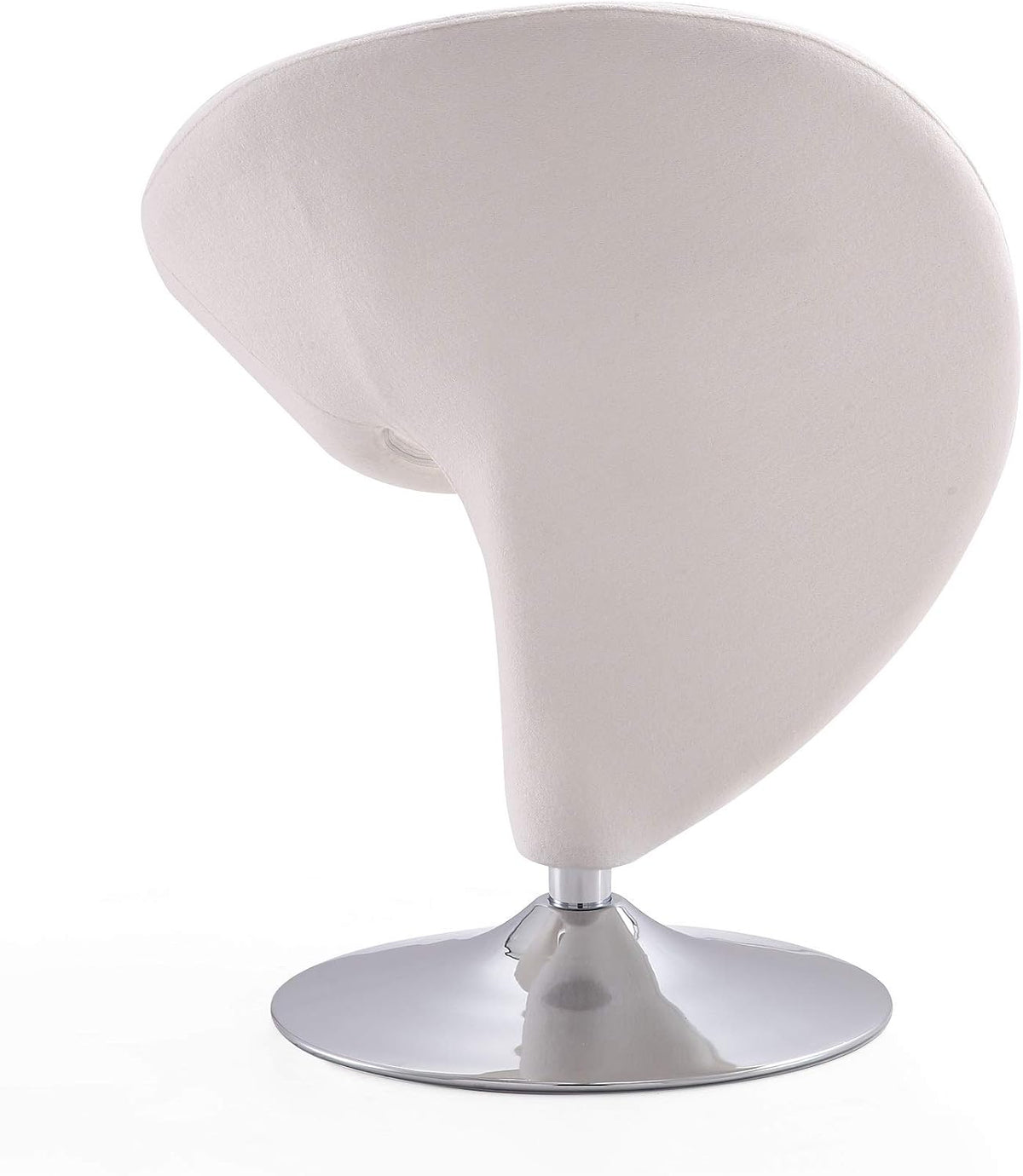 Manhattan Comfort Curl Swivel Accent Chair