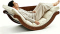 Curved Rocking Lounge Chair for Living Room