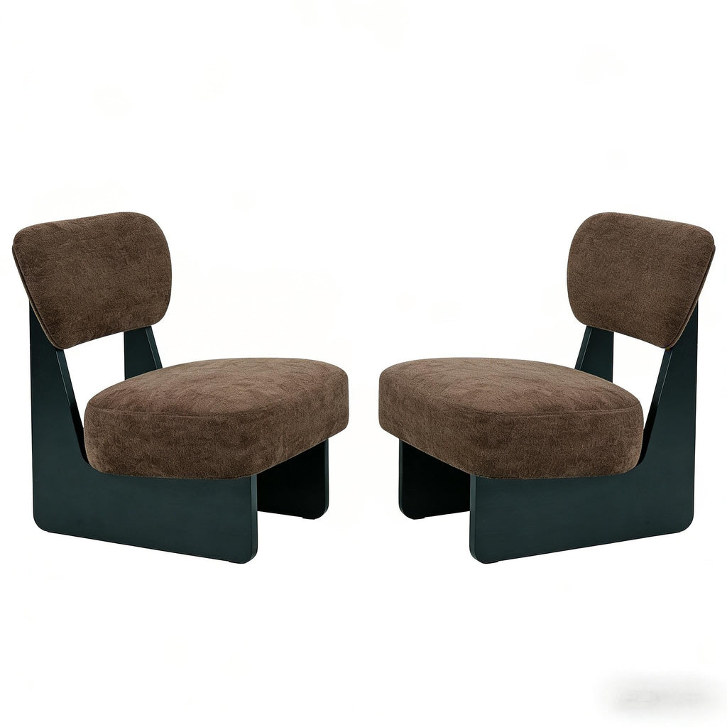 Christopher Knight Home Mores Low Profile Accent Chair Set of 2