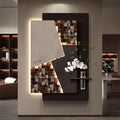 3D Sandstone Wall Art with LED Lighting