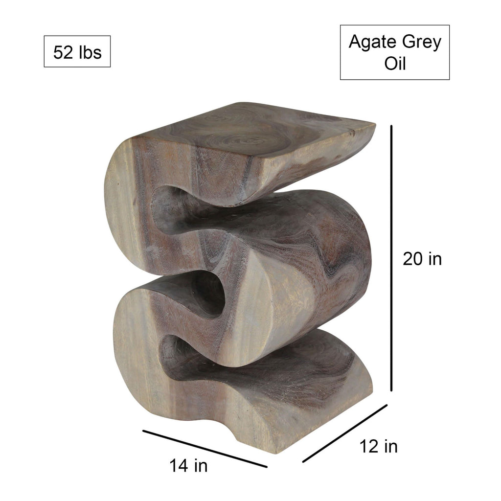 Haussmann Wave Accent Table