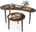 Kidney & Round Nesting Table Set
