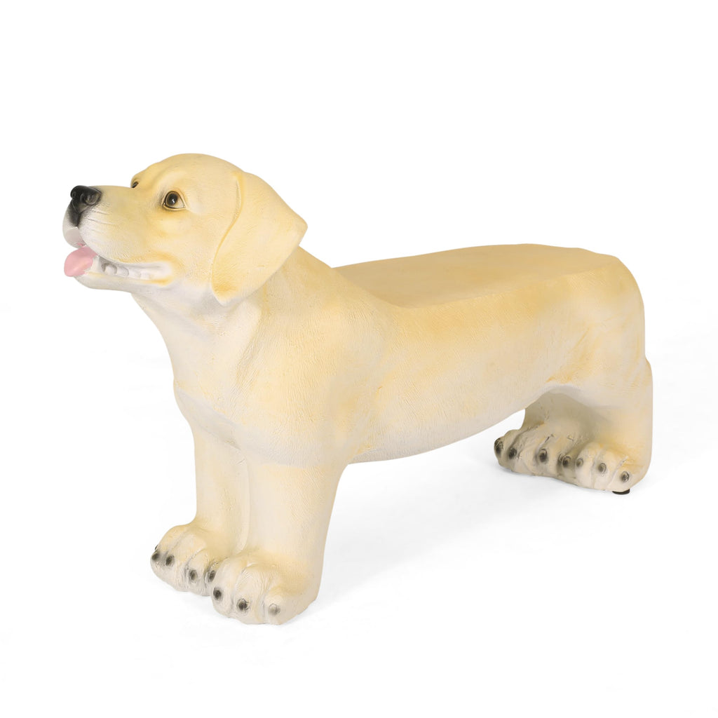 13.4" Cute Pig Side Table w/ Watermelon Top, Resin Plant Stand, Pink+Red