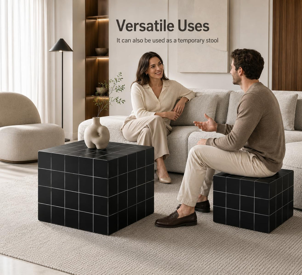 Cube Nesting End Table Set