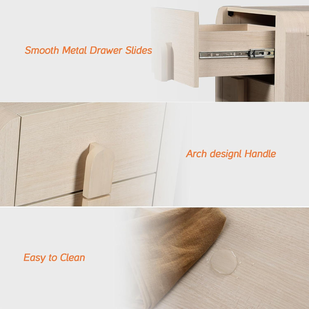 Modern Charging Nightstand