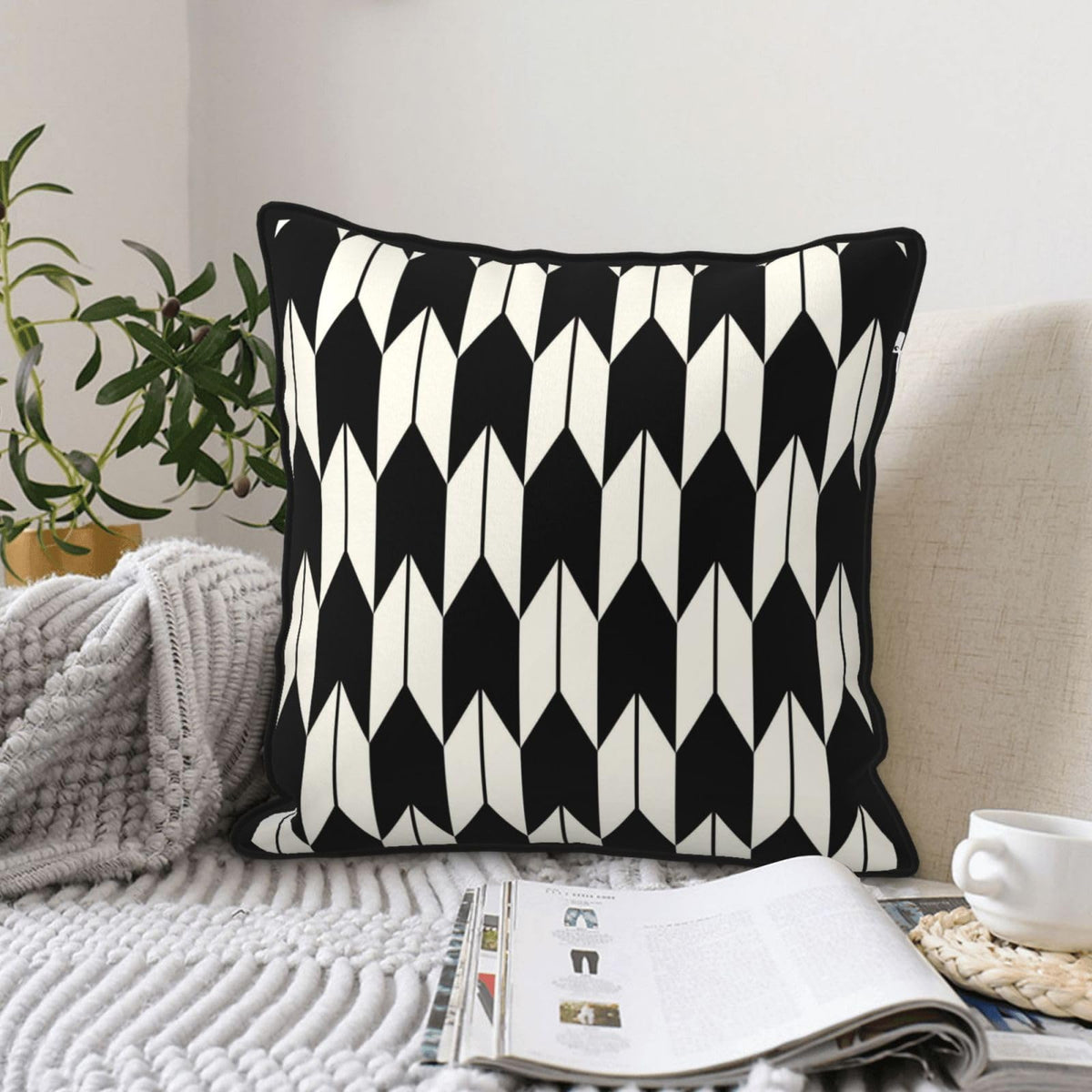 Velvet Animal & Floral Print Pillow Covers