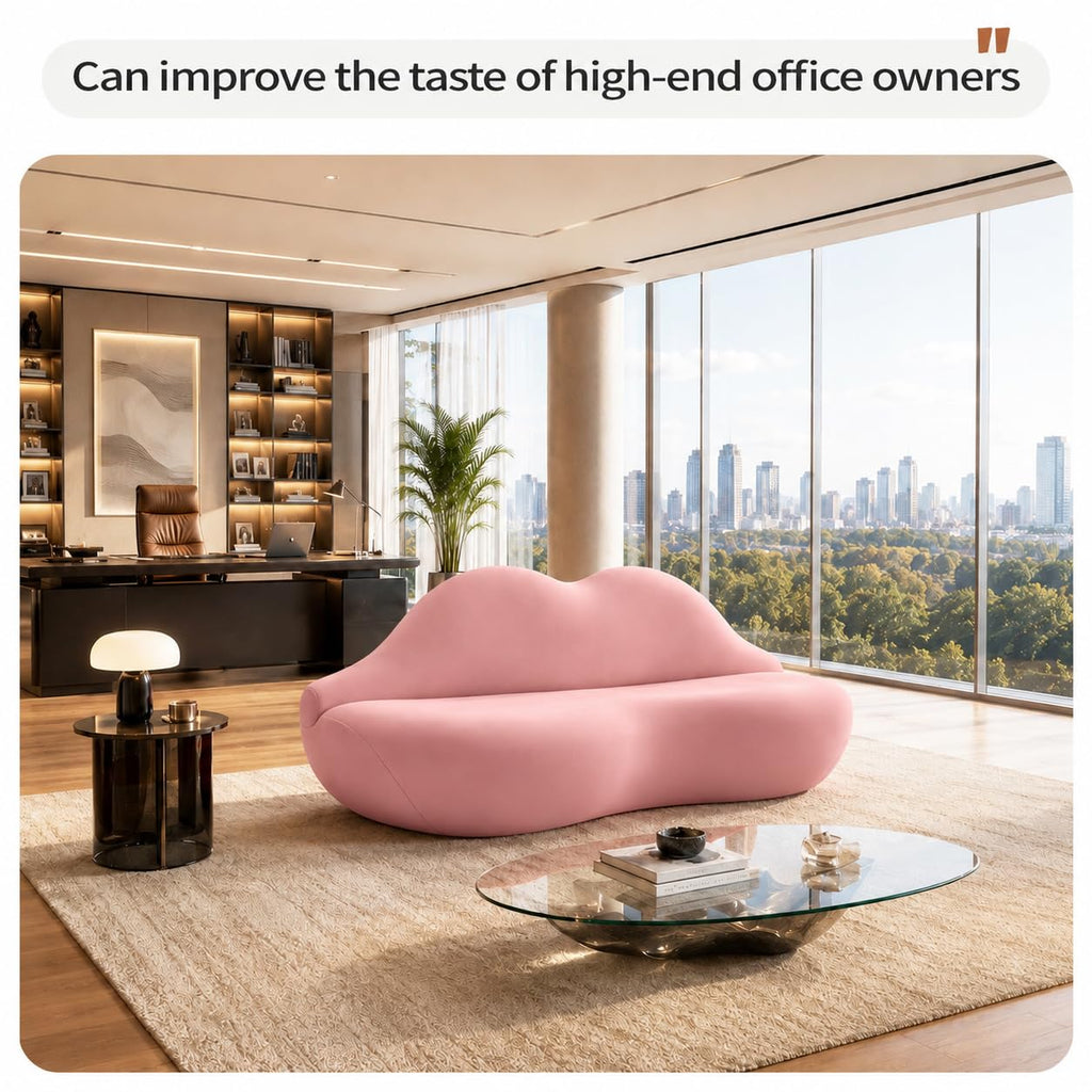 Red Lip Sofa Beauty Salon Clothing Store Rest Area Reception Alien Internet