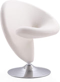 Manhattan Comfort Curl Swivel Accent Chair