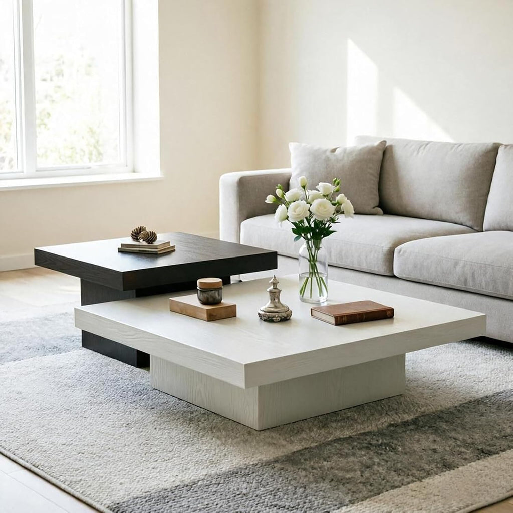 Square Nesting Coffee Table Set