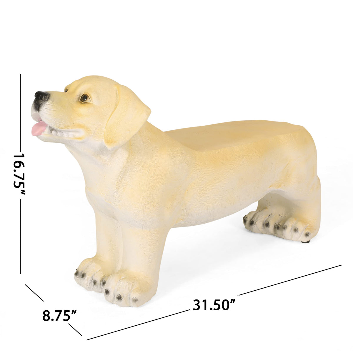 13.4" Cute Pig Side Table w/ Watermelon Top, Resin Plant Stand, Pink+Red