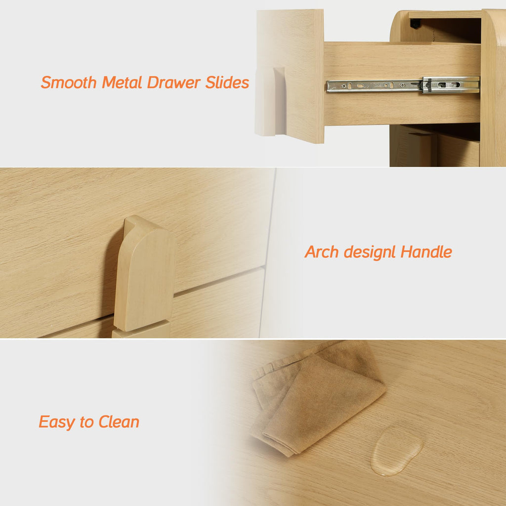 Modern Charging Nightstand
