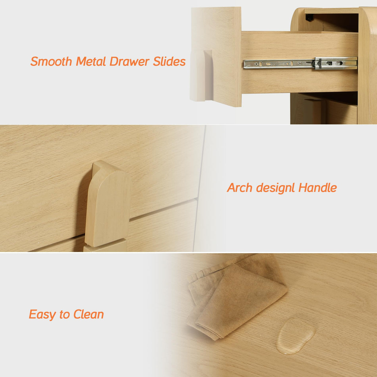 Modern Charging Nightstand