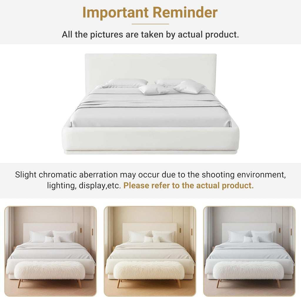 Christopher Knight Home Bettine Boucle Rectangular King Size Headboard