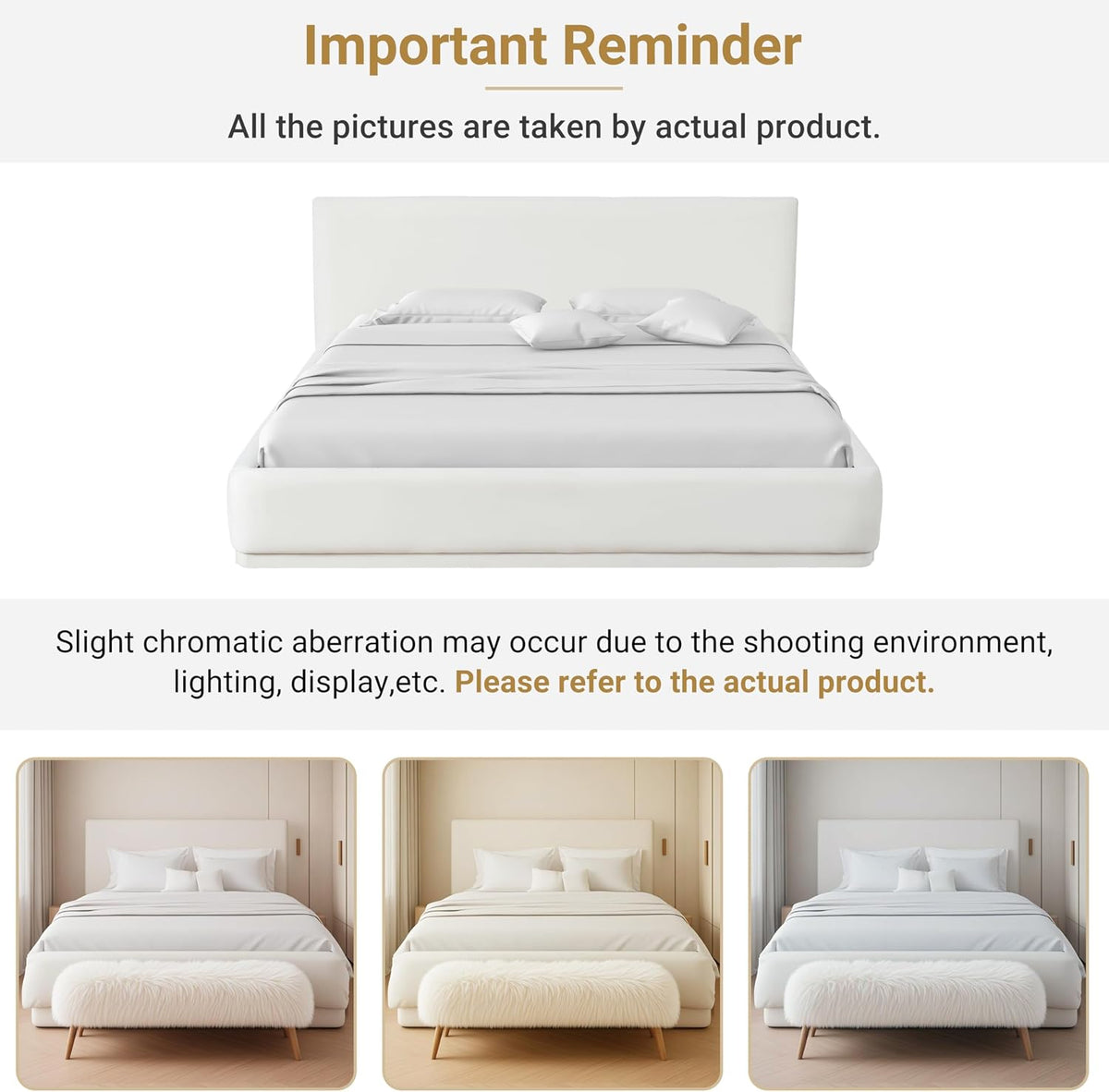 Christopher Knight Home Bettine Boucle Rectangular King Size Headboard