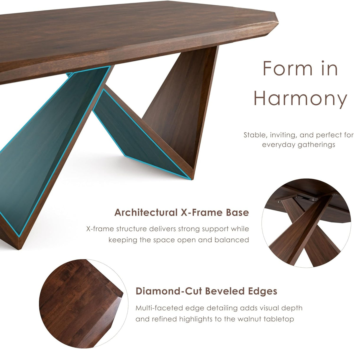 Nazaen III Live-Edge Dining Set
