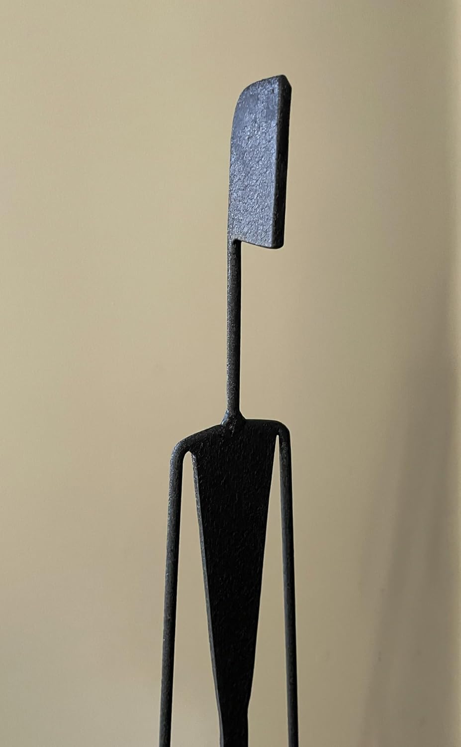 Tall Minimalist Metal Figure Sculpture