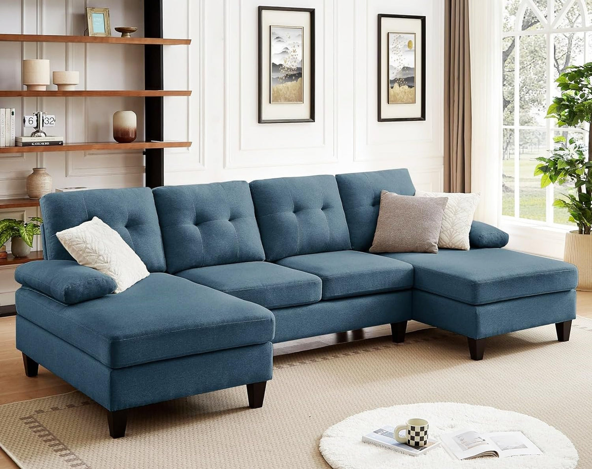 105" Sectional Sofa Couch