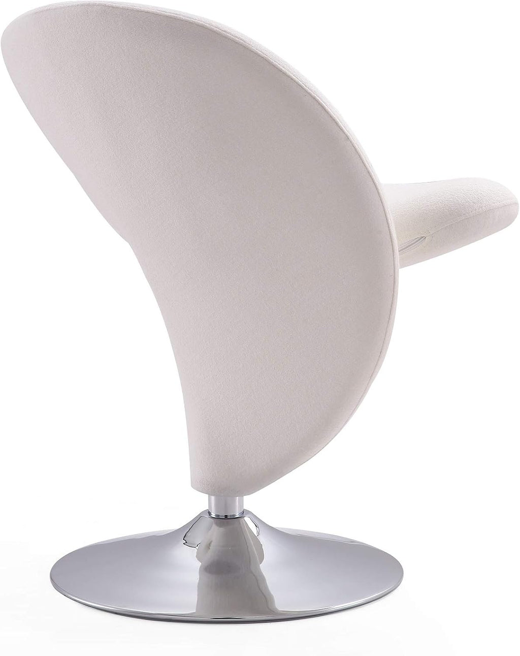 Manhattan Comfort Curl Swivel Accent Chair
