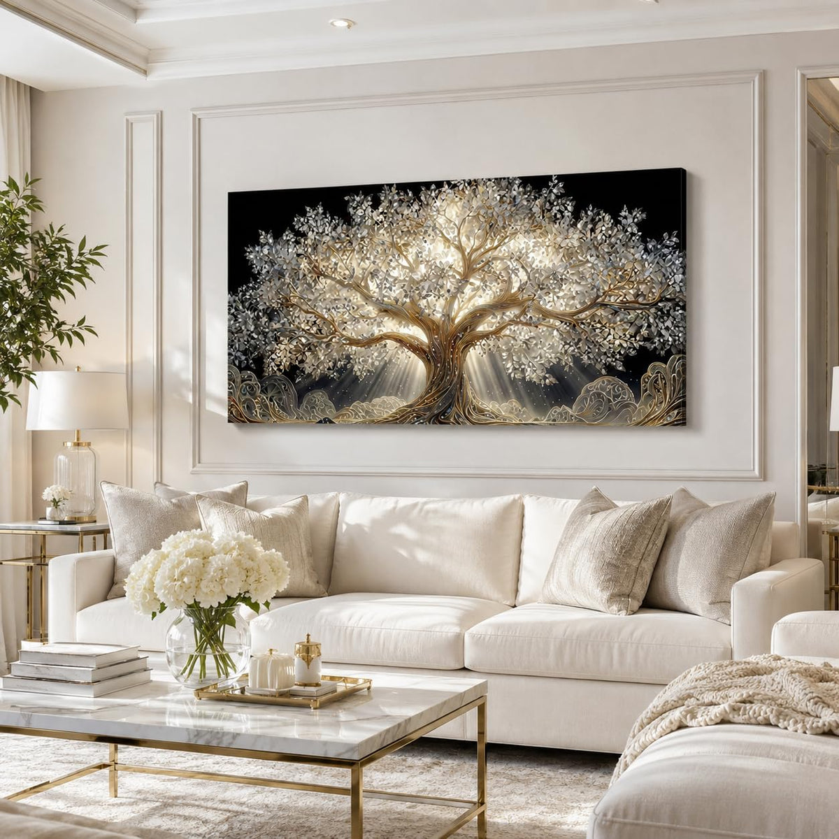 Large Tree of Life Canvas Wall Art