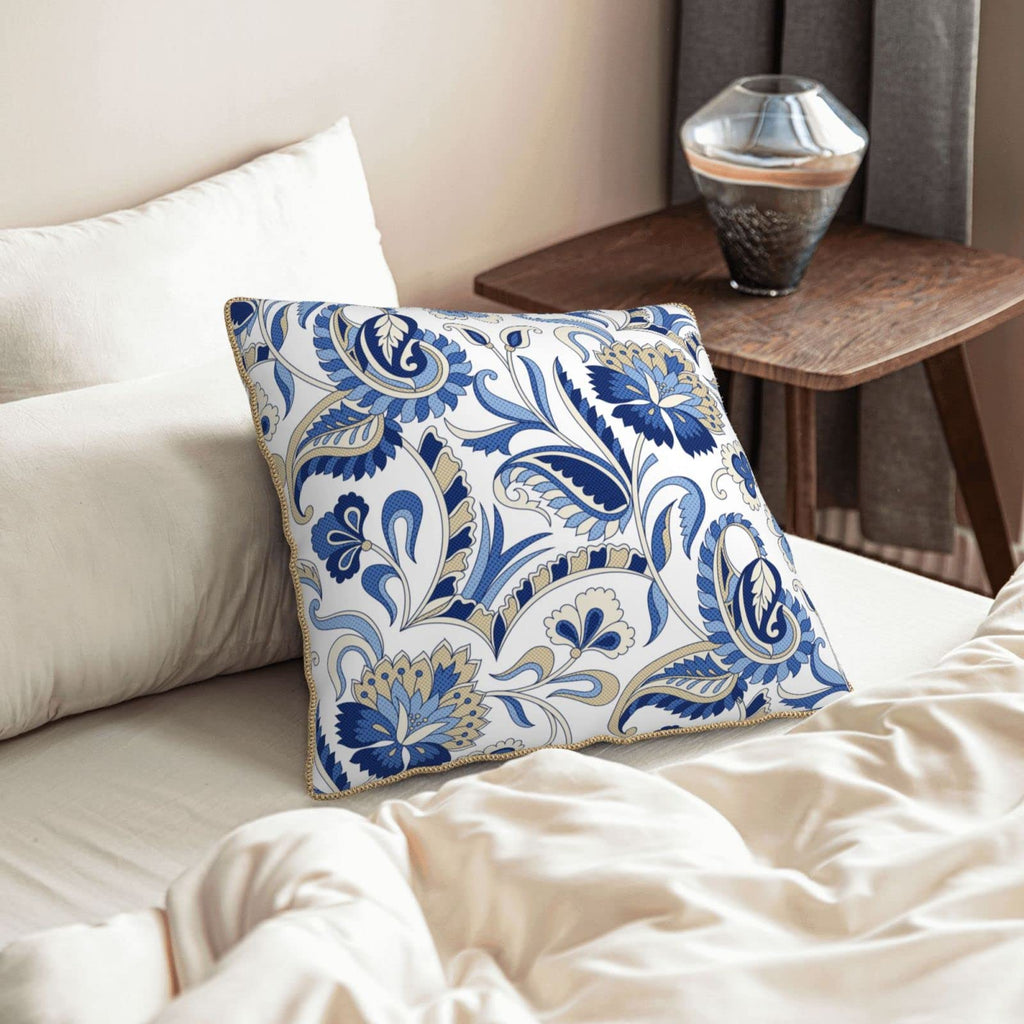 Velvet Animal & Floral Print Pillow Covers
